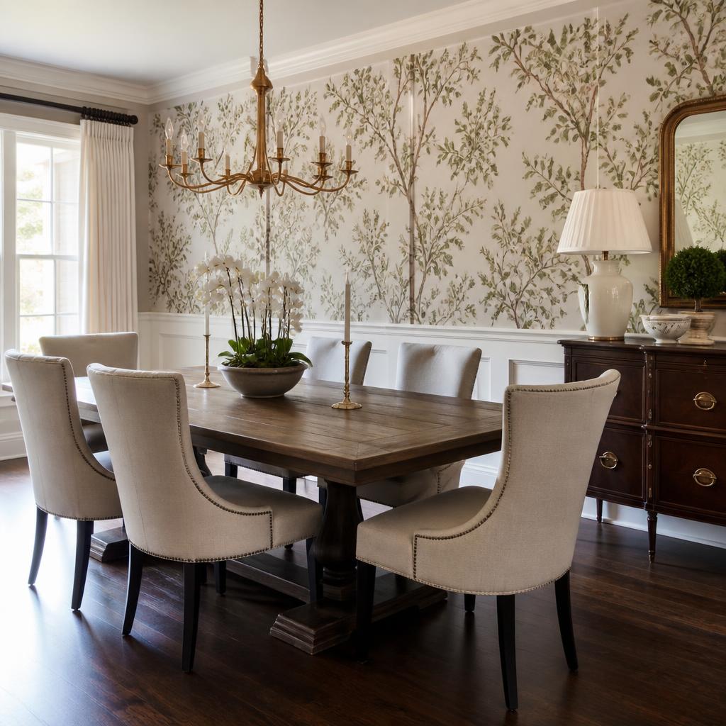 Wallpaper installation by SPG Home Services in Everett, WA