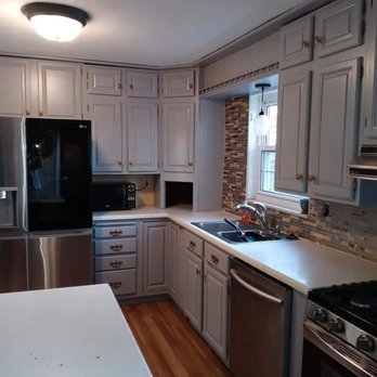Cabinet painting & refinishing by SPG Home Services in Everett, WA