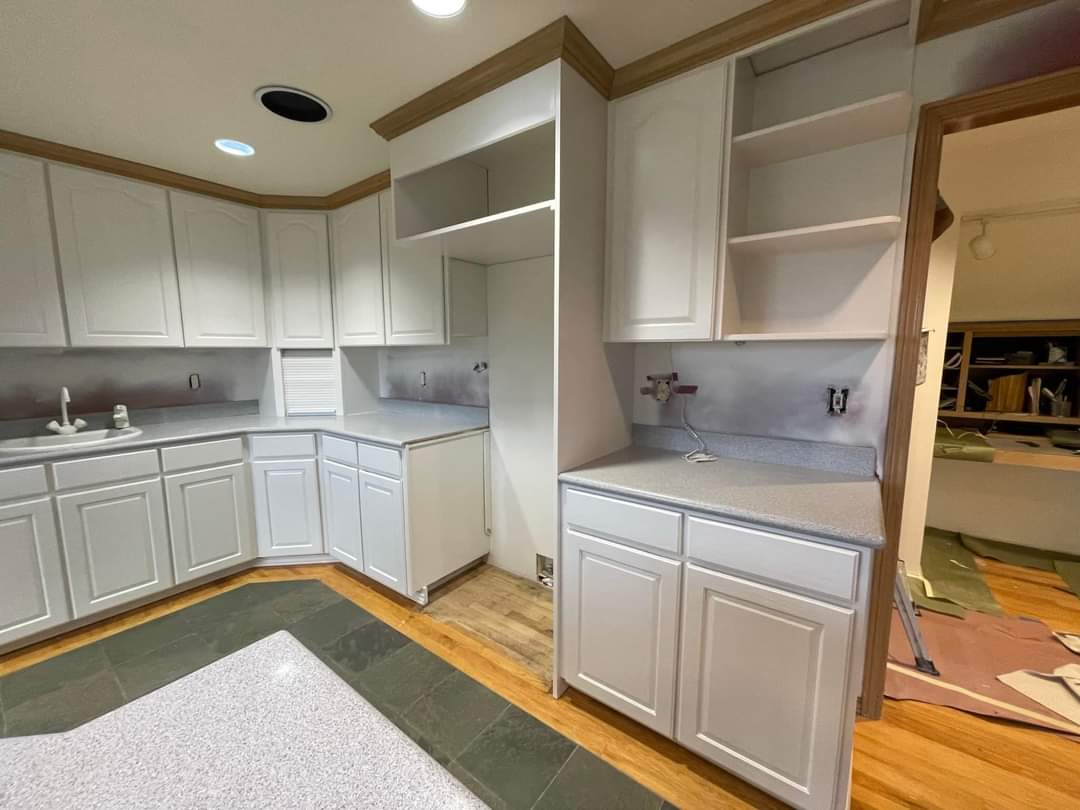 Cabinet painting & refinishing by SPG Home Services in Everett, WA